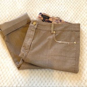 Escada Embellished Rhinestone Jeans